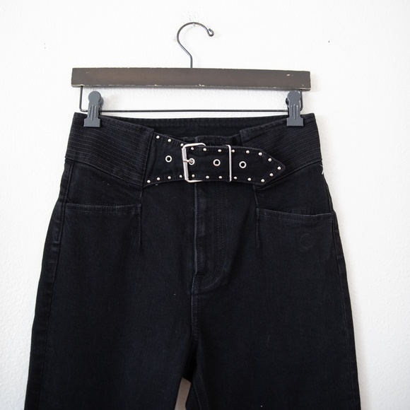 GRLFRND Alivia Belted Skinny Ankle Jeans - Picture 3 of 6